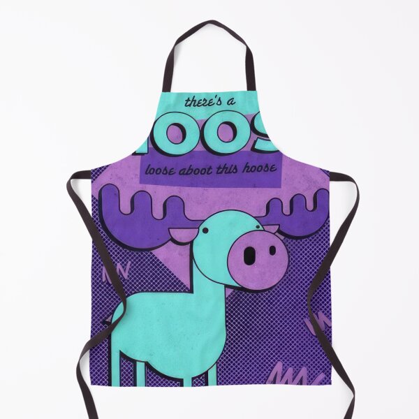 Item preview, there's a moose loose aboot this hoose by Zoe Sutton designed and sold by Kigrit.