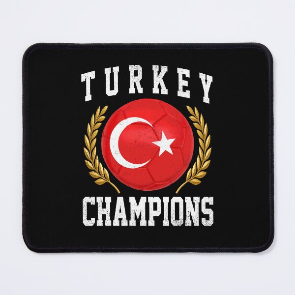 Item preview, SOCCER BALL FLAG CHAMPIONS - TURKEY - Fans and Teams for Men and Women T-shirt designed and sold by wallsandpatts.