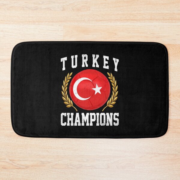 Item preview, SOCCER BALL FLAG CHAMPIONS - TURKEY - Fans and Teams for Men and Women T-shirt designed and sold by wallsandpatts.