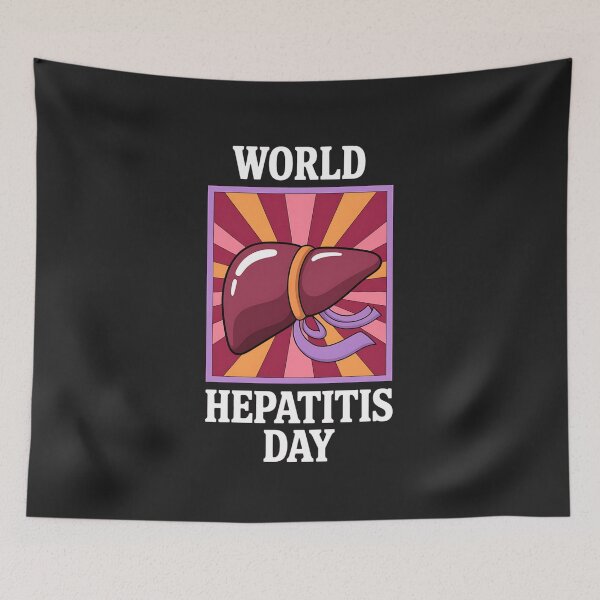 Item preview, Autoimmune World Hepatitis day Ribbon Liver Cancer Awareness designed and sold by GaryBellcvbnb.