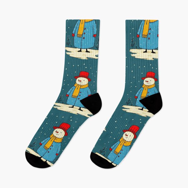 Item preview, Festive Christmas Snowman designed and sold by bapupa.