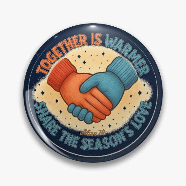 Item preview, Together Is Warmer – Winter Gloves Design designed and sold by alizo74.