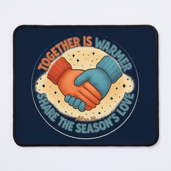 Item preview, Together Is Warmer – Winter Gloves Design designed and sold by alizo74.