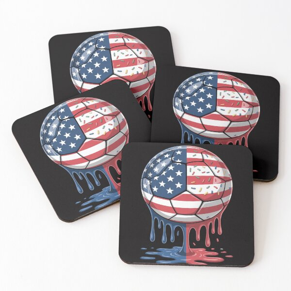 Item preview, Ice Cream Drip Soccer Stuff 4th of July Boys Kids designed and sold by CareTopping.