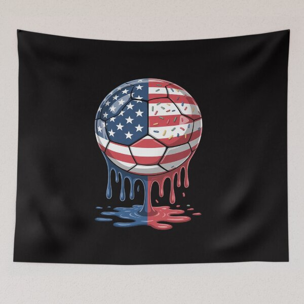Item preview, Ice Cream Drip Soccer Stuff 4th of July Boys Kids designed and sold by CareTopping.