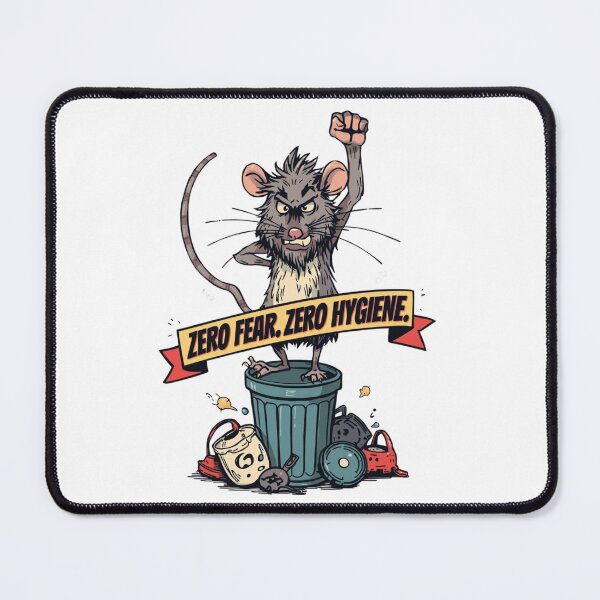 Item preview, Rat Fist, Rat Meme " Zero Fear. Zero Hygiene" designed and sold by sz0g0.
