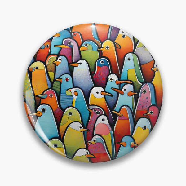 Item preview, Field of seagulls designed and sold by Colin Bentham.