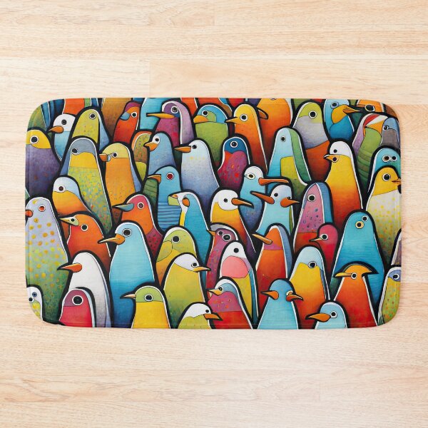 Item preview, Field of seagulls designed and sold by Colin Bentham.