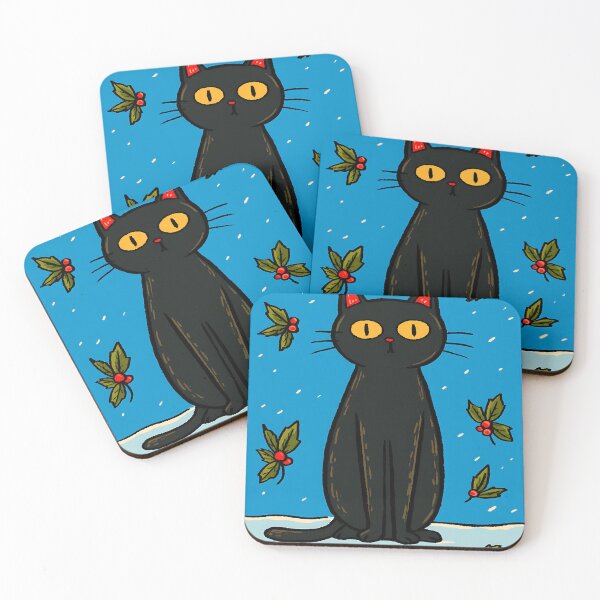 Item preview, Christmas Yule Cat designed and sold by bapupa.