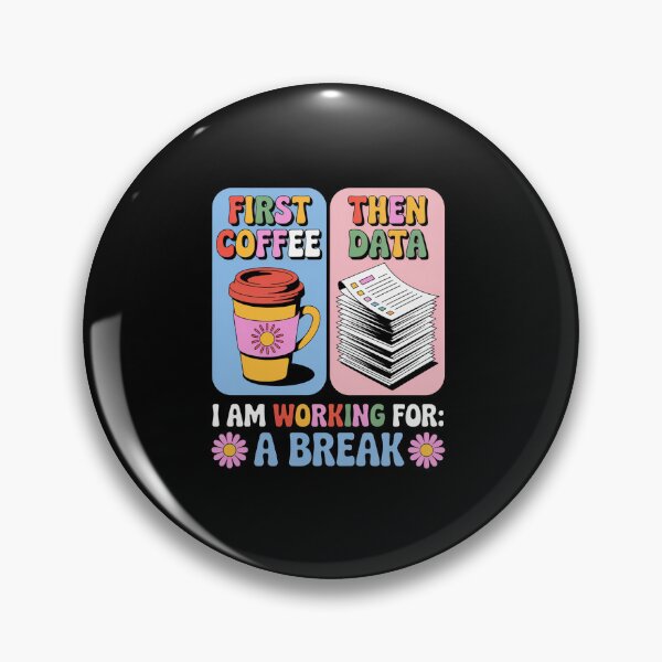 Item preview, First Coffee Then Data I Am Earning Break Special Education designed and sold by JonGogue.