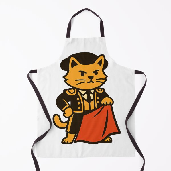Item preview, Cute Matador Cat – Kawaii Bullfighter Cartoon Animal Illustration designed and sold by GoldenDreamGallery.
