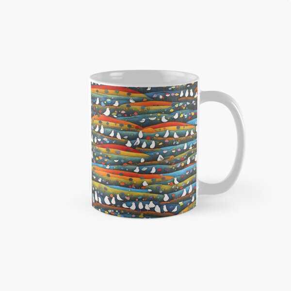 Item preview, Field of seagulls designed and sold by Colin Bentham.