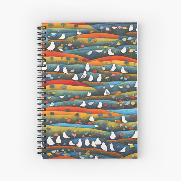 Item preview, Field of seagulls designed and sold by Colin Bentham.