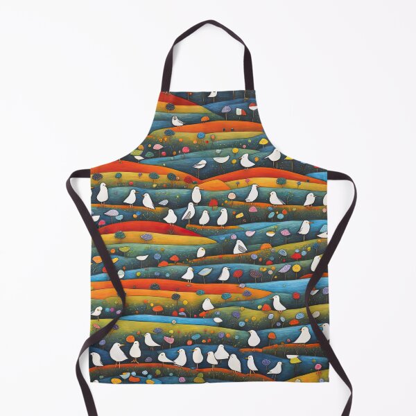 Item preview, Field of seagulls designed and sold by Colin Bentham.