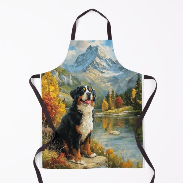 Item preview, Bernese Mountain Dog by Lake Painting designed and sold by PetsArt.