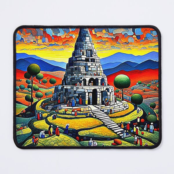 Item preview, Building the Temple designed and sold by George Hutton Hunter.