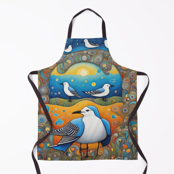 Item preview, Field of seagulls designed and sold by Colin Bentham.