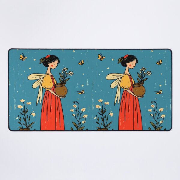 Item preview, Ethereal Whimsical Fairy designed and sold by bapupa.