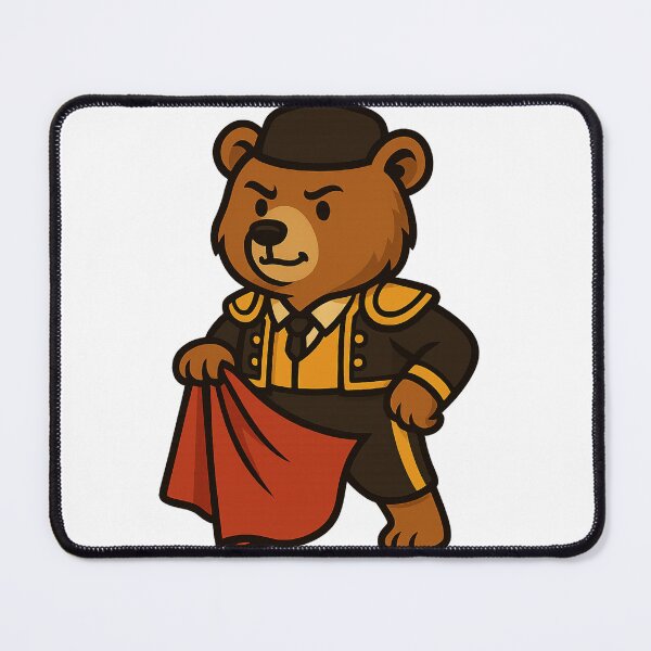 Item preview, Cute Matador Bear – Kawaii Bullfighter Cartoon Animal designed and sold by GoldenDreamGallery.