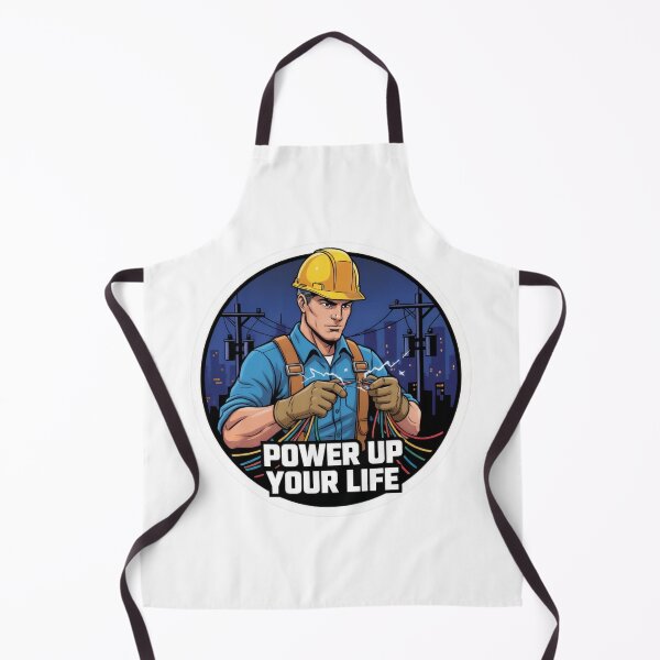 Item preview, Power Up Your Life | Electrician Tools Helmet Sticker, T-Shirt, Phone Case designed and sold by MiracleDroplet.