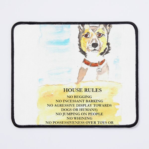 Item preview, House Rules for Dogs designed and sold by Jaboie.