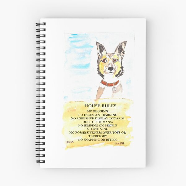 Item preview, House Rules for Dogs designed and sold by Jaboie.