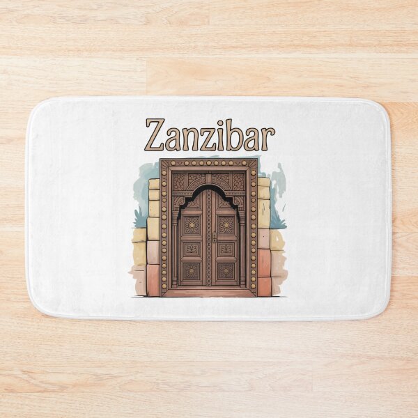 Item preview, Zanzibar Heritage Architecture - Carved Stone Town Door designed and sold by Timeless Design.