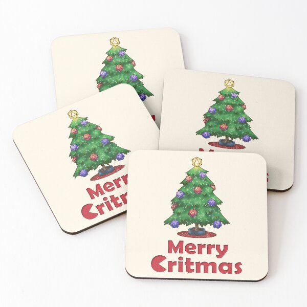 Item preview, Merry Critmas D20 Dice Christmas Tree designed and sold by KAI-Studio.