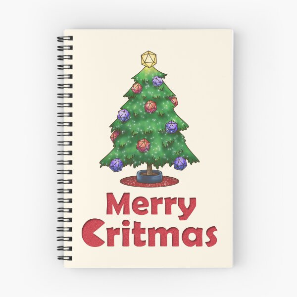 Item preview, Merry Critmas D20 Dice Christmas Tree designed and sold by KAI-Studio.