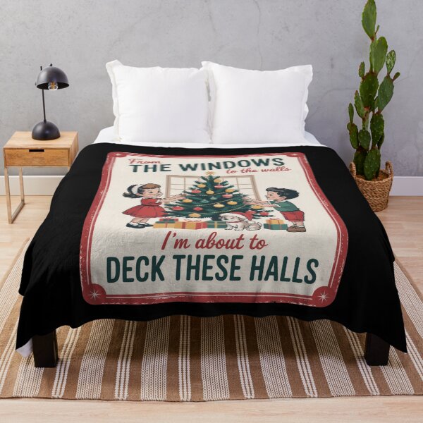 Item preview, From The Windows To The Walls Deck Halls designed and sold by MooonTees.