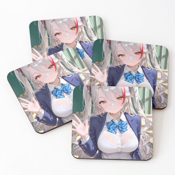 Item preview, Charming School Beauty Prinz Eugen Azur Lane Elegant Blue Uniform designed and sold by HumbertoValveno.