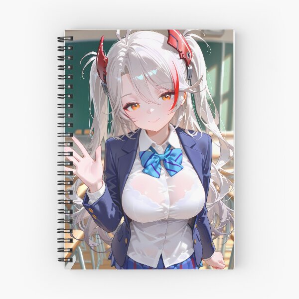 Item preview, Charming School Beauty Prinz Eugen Azur Lane Elegant Blue Uniform designed and sold by HumbertoValveno.