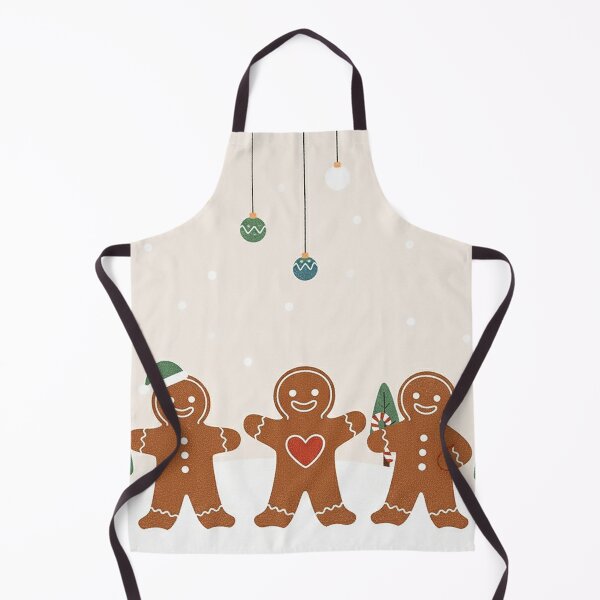 Item preview, Happy Gingerbread Men Trio in Winter Wonderland designed and sold by zzz888.