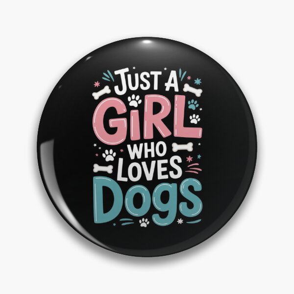 Item preview, Just a Girl Who Loves Dogs Dog School Dog Trainer  designed and sold by RoyTill0Art.