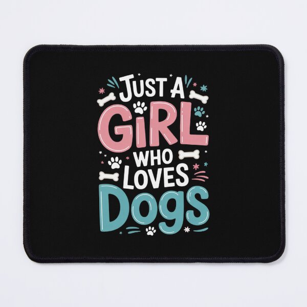 Item preview, Just a Girl Who Loves Dogs Dog School Dog Trainer designed and sold by RoyTill0Art.