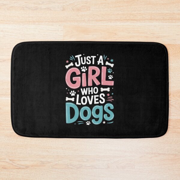 Item preview, Just a Girl Who Loves Dogs Dog School Dog Trainer  designed and sold by RoyTill0Art.