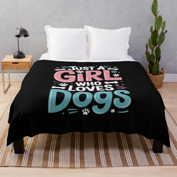 Item preview, Just a Girl Who Loves Dogs Dog School Dog Trainer  designed and sold by RoyTill0Art.