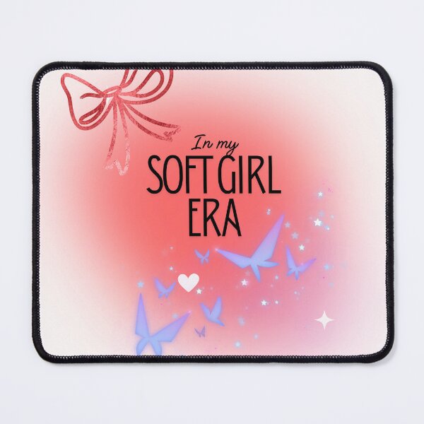 Item preview, In My Soft Girl Era – Aesthetic Quote designed and sold by TracedBySun.