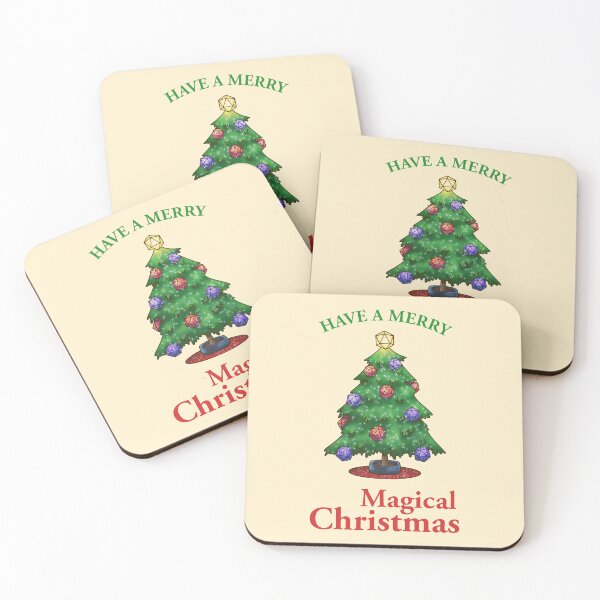 Item preview, Have a Merry Magical Christmas D20 Xmas Tree designed and sold by KAI-Studio.