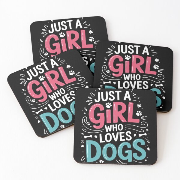 Item preview, Just a Girl Who Loves Dogs Dog School Dog Trainer3  designed and sold by RoyTill0Art.