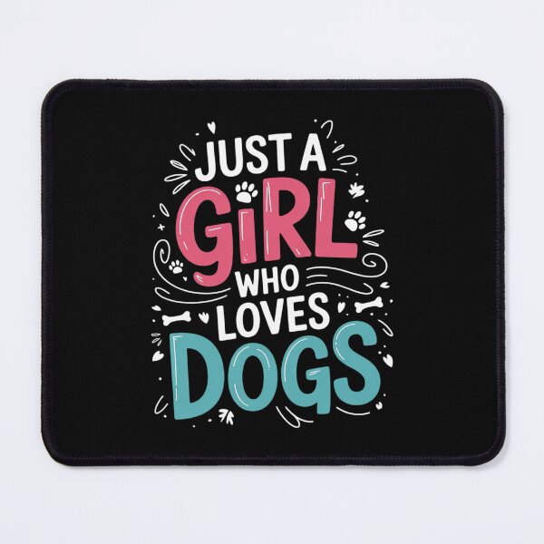 Item preview, Just a Girl Who Loves Dogs Dog School Dog Trainer3 designed and sold by RoyTill0Art.