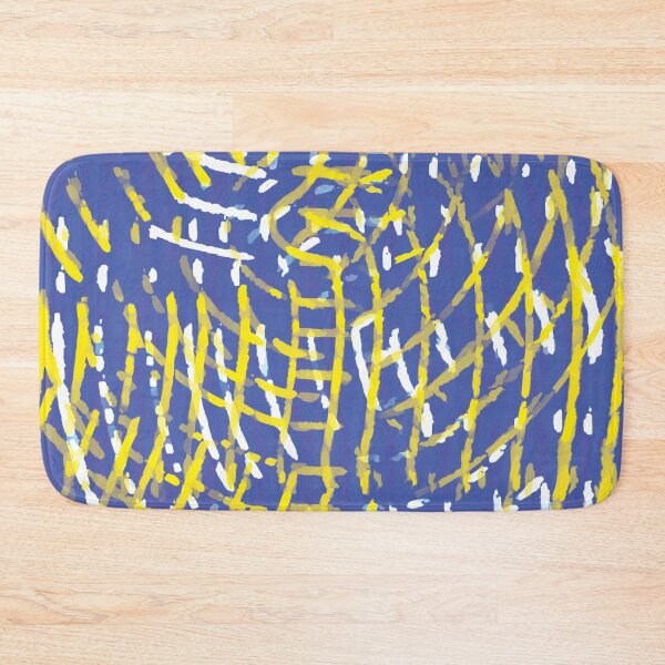 Item preview, Rake Five, Abstract Rake Pattern designed and sold by CharlottePlaceArt.