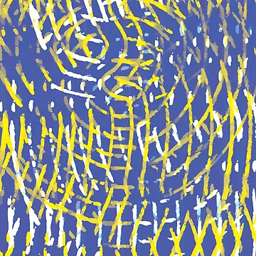 Artwork thumbnail, Rake Five, Abstract Rake Pattern by CharlottePlaceArt