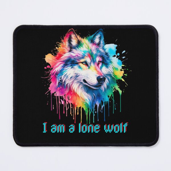 Item preview, I am a lone wolf  designed and sold by Palmtree94.