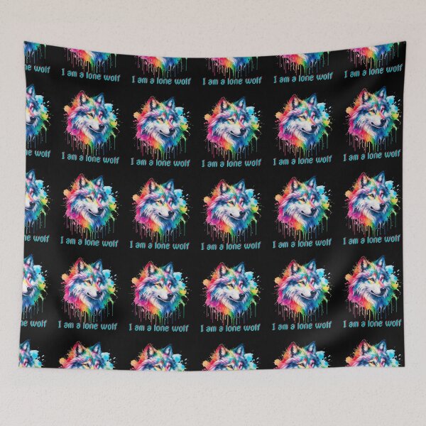 Item preview, I am a lone wolf  designed and sold by Palmtree94.