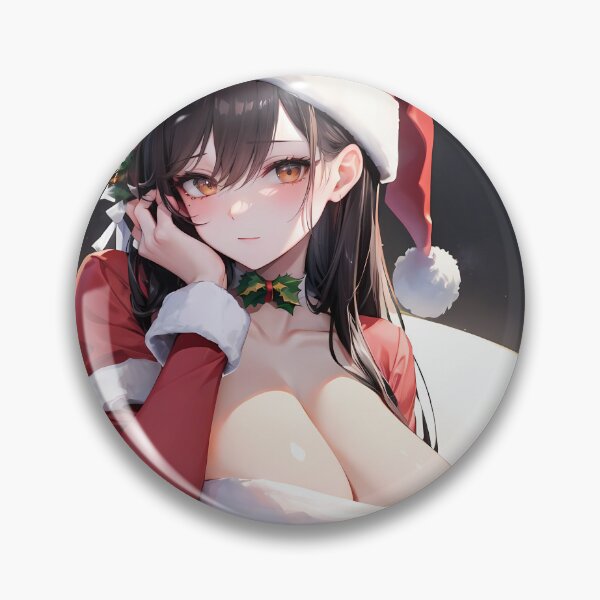 Item preview, Anime Festive Atago Azur Lane Christmas Santa Red Dress Kawaii Holiday designed and sold by HumbertoValveno.