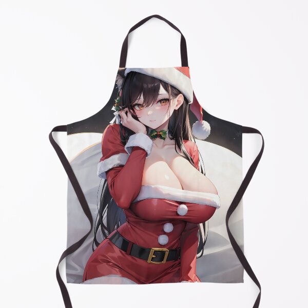 Item preview, Anime Festive Atago Azur Lane Christmas Santa Red Dress Kawaii Holiday designed and sold by HumbertoValveno.