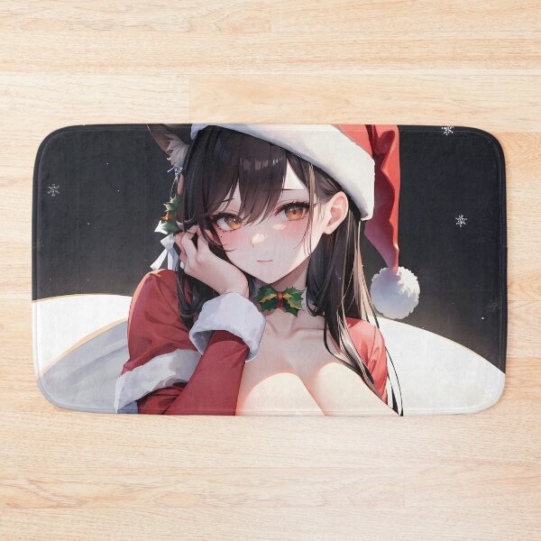 Item preview, Anime Festive Atago Azur Lane Christmas Santa Red Dress Kawaii Holiday designed and sold by HumbertoValveno.
