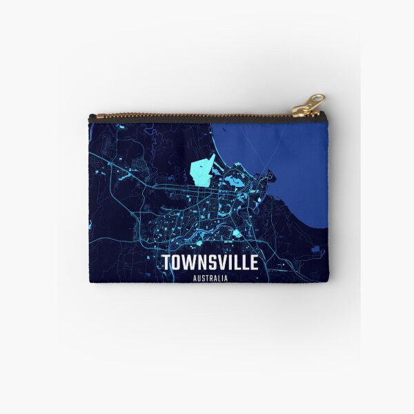 Item preview, Townsville Midnight City Map designed and sold by HomeLivingCo.
