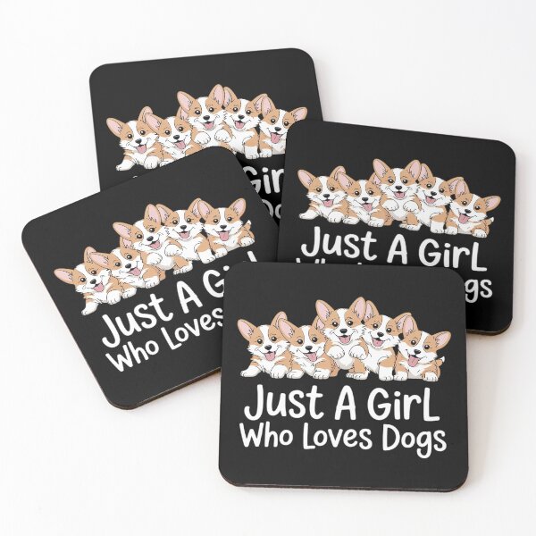 Item preview, Just A Girl Who Loves Dogs for Dog Trainer  designed and sold by RoyTill0Art.